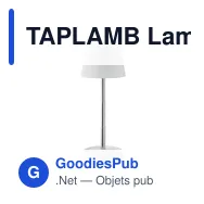 TAPLAMB Lampe de table rechargeable - Miniature 1