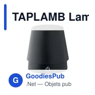 TAPLAMB Lampe de table rechargeable - Miniature 12