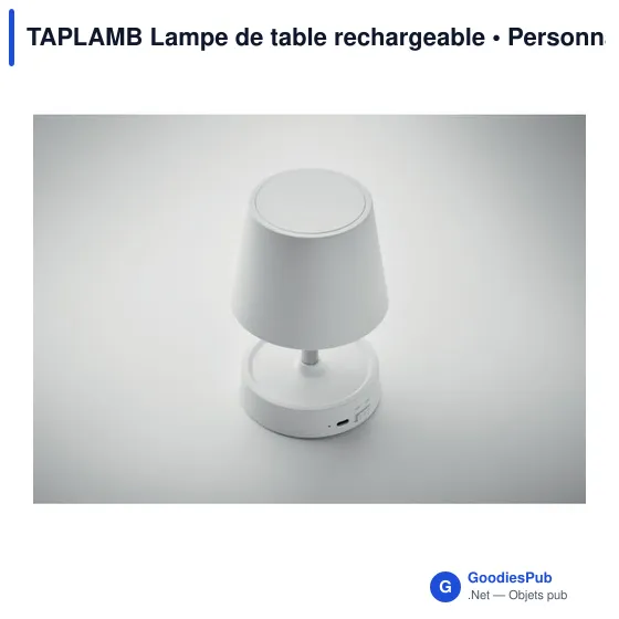 TAPLAMB Lampe de table rechargeable - Image 3