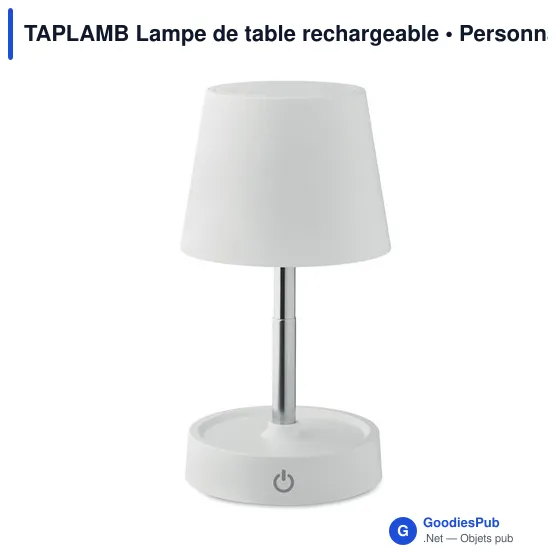 TAPLAMB Lampe de table rechargeable - Image 5