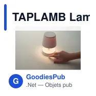 TAPLAMB Lampe de table rechargeable - Miniature 7