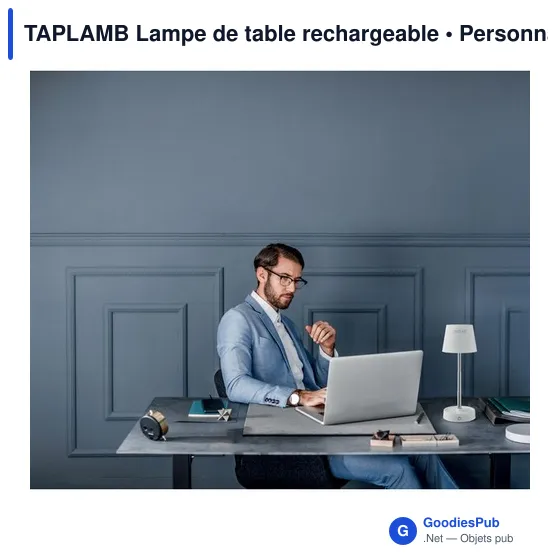 TAPLAMB Lampe de table rechargeable - Image 9