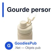 Gourde personnalisable en acier inoxydable recyclé avec logo - Tappo Bottle - Miniature 3