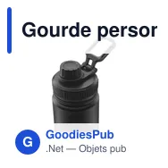 Gourde personnalisable en acier inoxydable recyclé avec logo - Tappo Bottle - Miniature 8