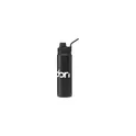 Variante noir - Gourde personnalisable en acier inoxydable recyclé avec logo - Tappo Bottle