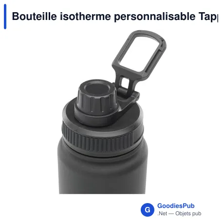 Bouteille isotherme personnalisable Tappo Bottle RCS Stainless Steel avec logo
