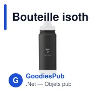 Bouteille isotherme personnalisable Tappo Bottle RCS Stainless Steel avec logo - Miniature 8