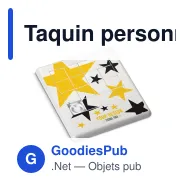 Taquin personnalisable rectangulaire en plastique avec logo - Puzzle coulissant - Miniature 2