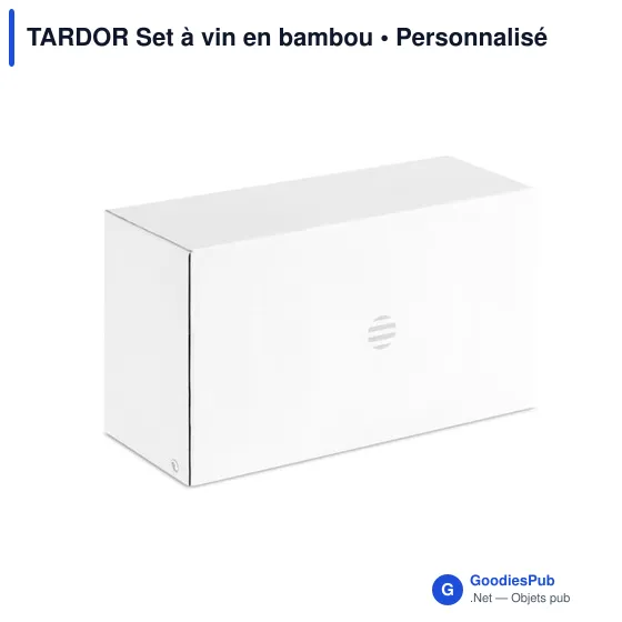TARDOR Set à vin en bambou - Image 6