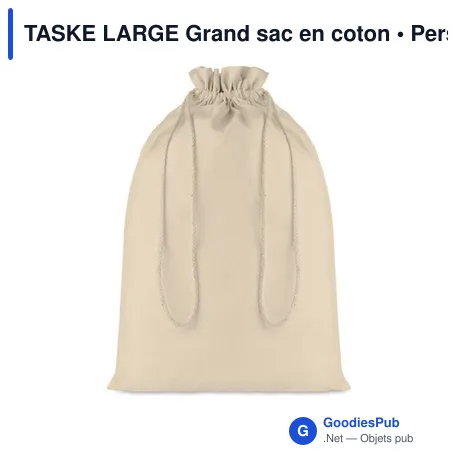 TASKE LARGE Grand sac en coton