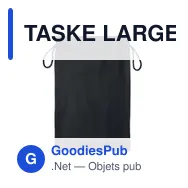 TASKE LARGE Grand sac en coton - Miniature 2