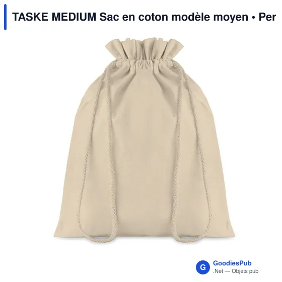 TASKE MEDIUM Sac en coton modèle moyen - Image 1