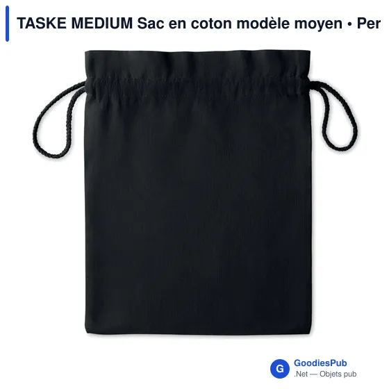 TASKE MEDIUM Sac en coton modèle moyen - Image 2