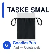 TASKE SMALL Petit sac en coton - Miniature 2