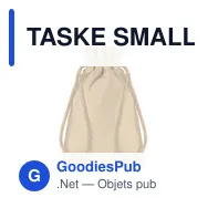 TASKE SMALL Petit sac en coton - Miniature 1