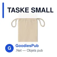 TASKE SMALL Petit sac en coton - Miniature 2
