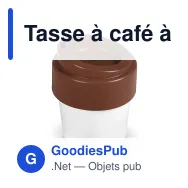 Tasse à café à couvercle personnalisable en Bio PE 240 ml avec logo - Hot-but-cool - Miniature 6