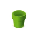 Variante Vert clair - Tasse à café réutilisable personnalisable en Bio PE 240 ml avec logo - Hot-but-cool