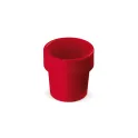 Variante Rouge - Tasse à café réutilisable personnalisable en Bio PE 240 ml avec logo - Hot-but-cool
