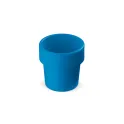 Variante Bleu - Tasse à café réutilisable personnalisable en Bio PE 240 ml avec logo - Hot-but-cool