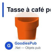 Tasse à café personnalisable Bio PE et graines de tomate cerise avec logo - Hot-but-cool - Miniature 2