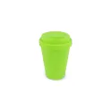 Variante Vert clair - Tasse à café personnalisable en PP recyclé 250 ml avec logo - Couleurs unies