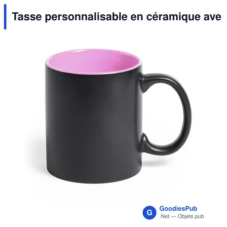 Tasse personnalisable en céramique avec logo - Tasse Bafy