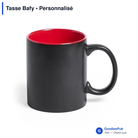 Tasse personnalisable en céramique avec logo - Tasse Bafy - Image 5