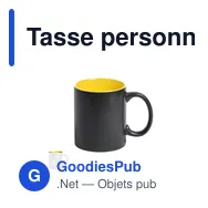 Tasse personnalisable en céramique avec logo - Tasse Bafy - Miniature 6