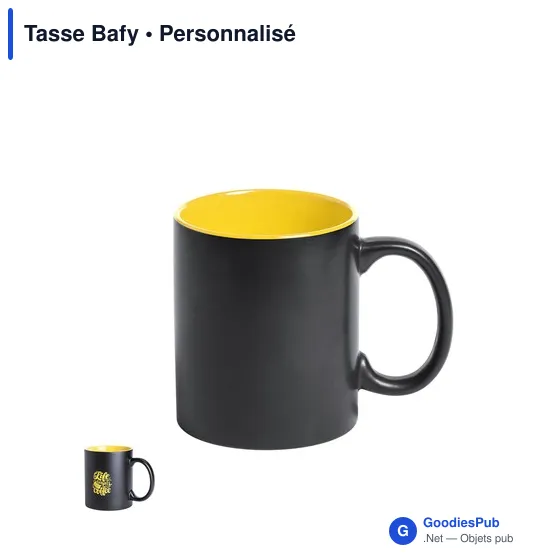 Tasse personnalisable en céramique avec logo - Tasse Bafy - Image 6