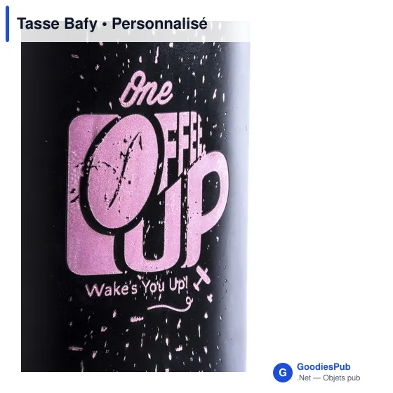 Tasse personnalisable en céramique avec logo - Tasse Bafy - Image 8