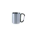 Variante noir - Tasse personnalisable en acier inoxydable avec logo - Tasse Bastic