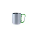 Variante vert - Tasse personnalisable en acier inoxydable avec logo - Tasse Bastic