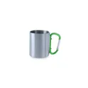Variante vert - Tasse personnalisable en acier inoxydable avec logo - Tasse Bastic