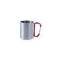 Variante rouge - Tasse personnalisable en acier inoxydable avec logo - Tasse Bastic