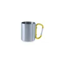 Variante jaune - Tasse personnalisable en acier inoxydable avec logo - Tasse Bastic