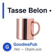 Tasse Belon - Miniature 2