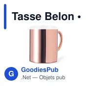 Tasse Belon - Miniature 3