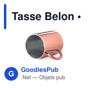 Tasse Belon - Miniature 4