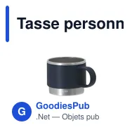 Tasse personnalisable en acier inoxydable recyclé avec logo - Blakent - Miniature 6