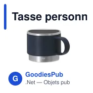 Tasse personnalisable en acier inoxydable recyclé avec logo - Blakent - Miniature 7