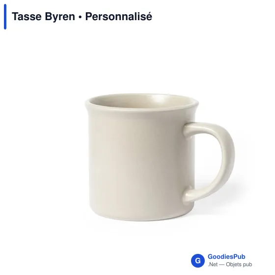 Mug personnalisable avec logo pour entreprises - Byren - Image 1