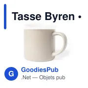 Mug personnalisable avec logo pour entreprises - Byren - Miniature 2