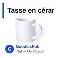 Tasse en céramique personnalisable avec logo - Tasse Daimy - Miniature 2