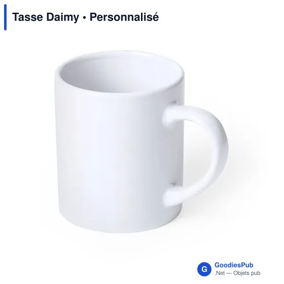 Tasse en céramique personnalisable avec logo - Tasse Daimy - Image 2