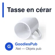 Tasse en céramique personnalisable avec logo - Tasse Daimy - Miniature 3