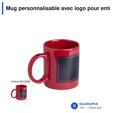 Mug personnalisable avec logo pour entreprises - Tasse Dariel