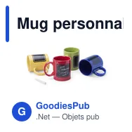 Mug personnalisable avec logo pour entreprises - Tasse Dariel - Miniature 3