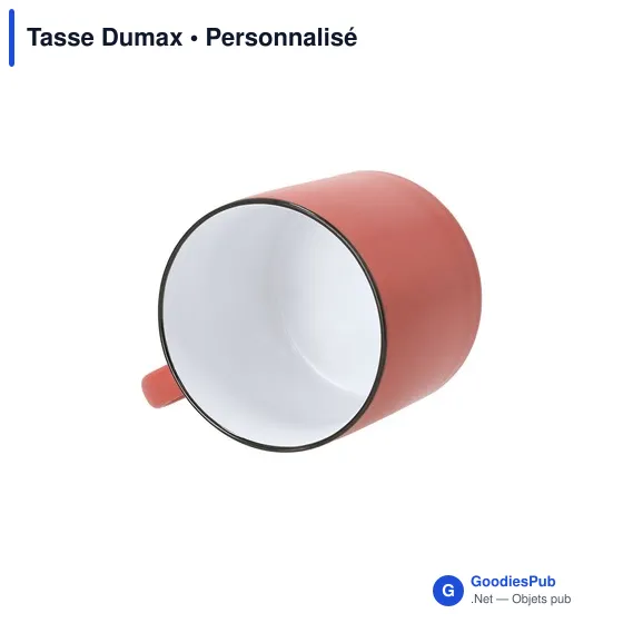 Tasse personnalisable en céramique Dumax avec logo - Image 12