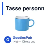 Tasse personnalisable en céramique Dumax avec logo - Miniature 9
